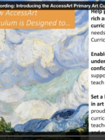 Introduction to the new AccessArt primary art curriculum zoom