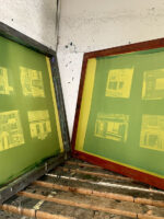 Screens Drying by Natalie Deane