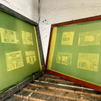 Screens Drying by Natalie Deane