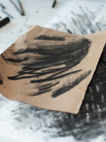 Making Bold Marks Using Charcoal By Laura McKendry