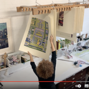 The Making Of a London Transport Poster Gail Brodholt https://www.youtube.com/watch?v=dZAyXwxwk3U