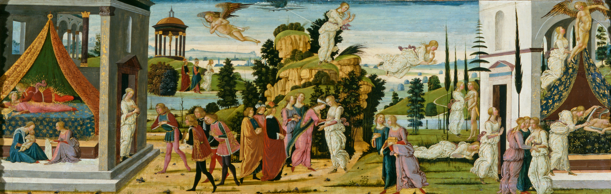 The Story of Cupid and Psyche, by Jacopo del Sellaio