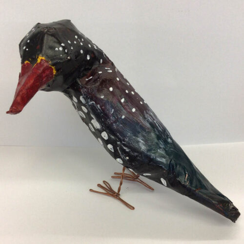 Sculpture of a Bird by Ellie Daly