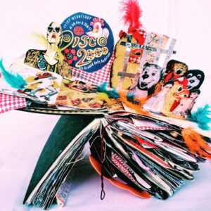 A 3D pop-up sketchbook by fashion designer Tatyana Antoun