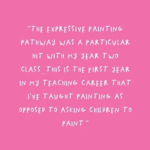 Expressive Painting Pathway Feedback