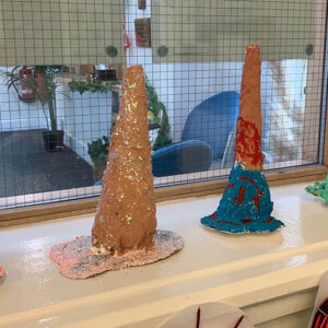 Dropped Cone Sculptures with Julia Rigby