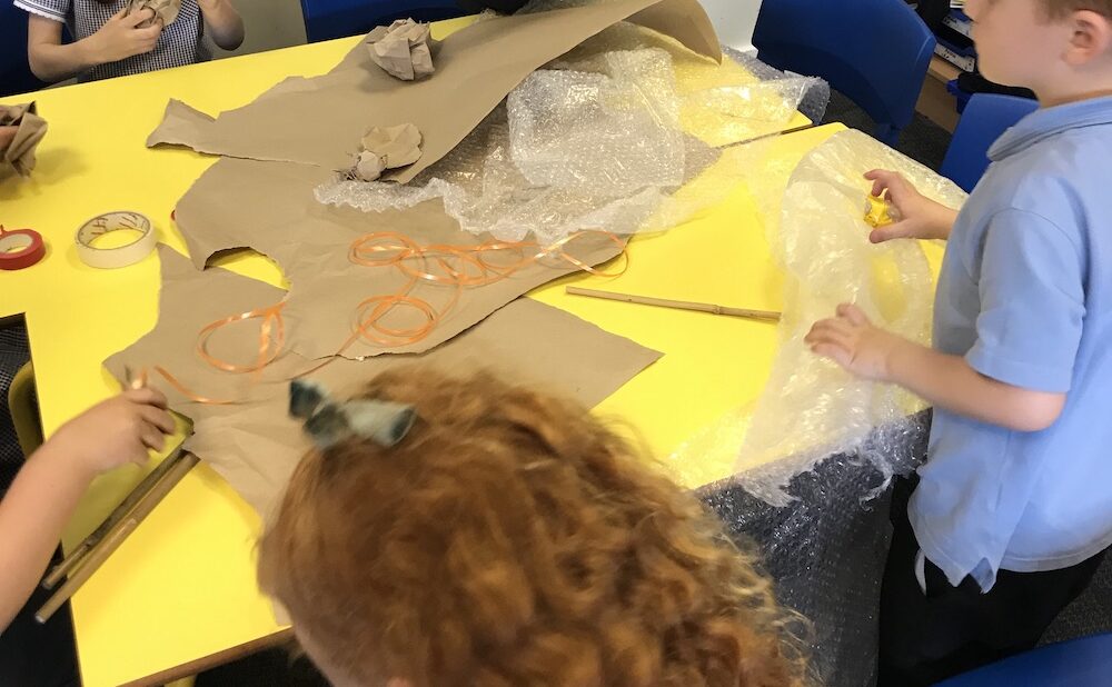 Making Sculptures inspired by Nnena Kalu by Lorna Greenwood