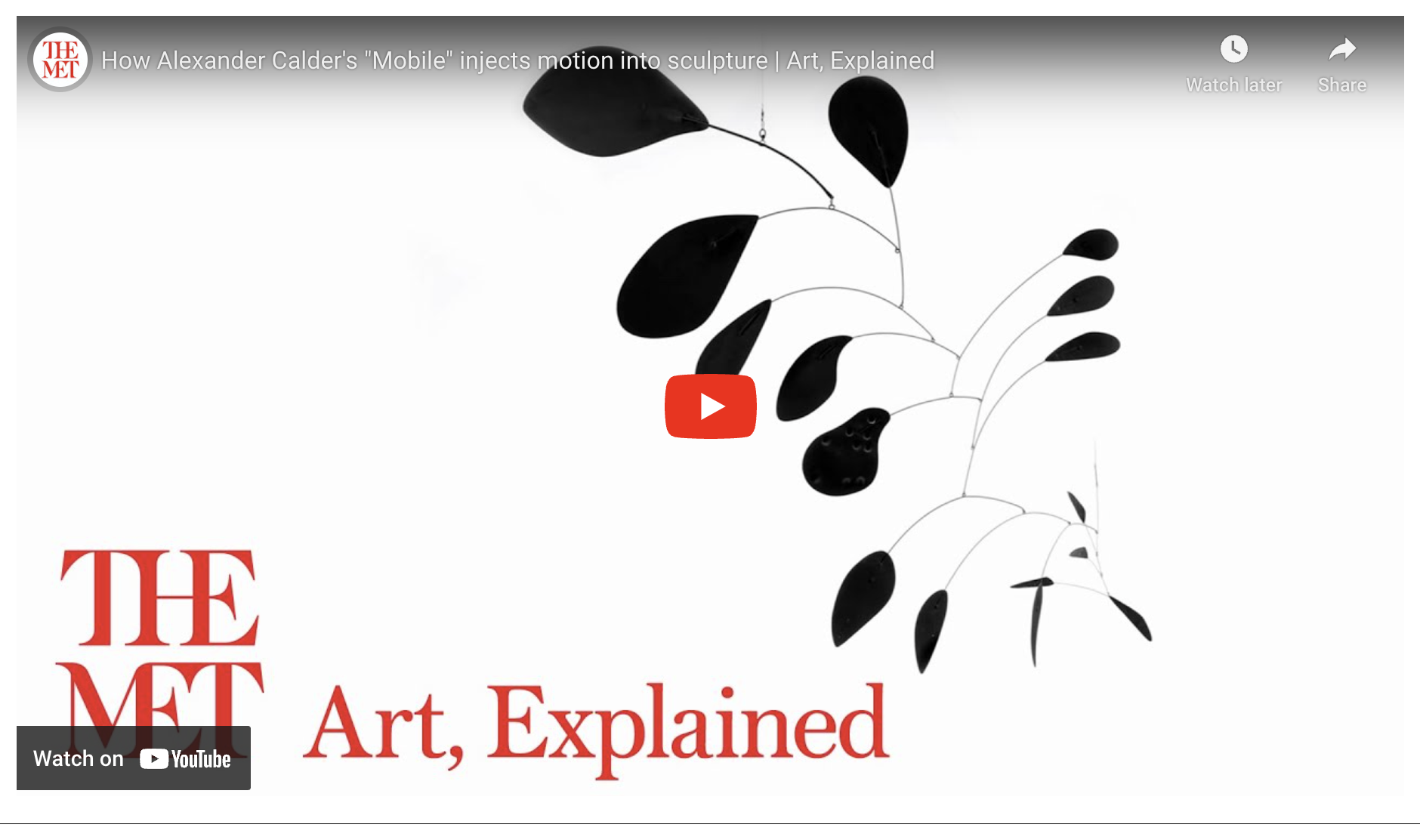 Talking Points Calder