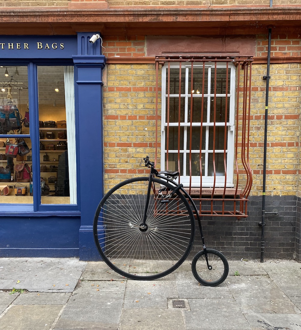 Penny farthing by Phil Dean