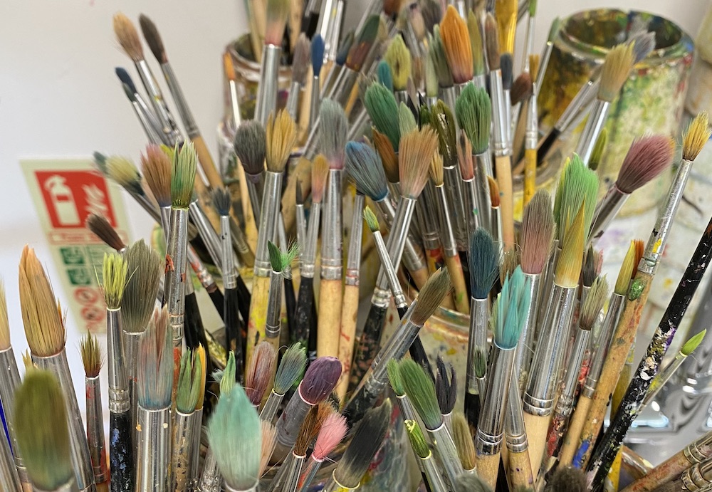 Paintbrushes by Phil Dean