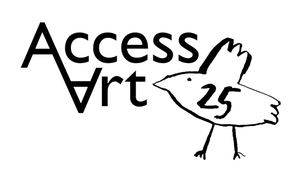 AccessArt 25 Year logo