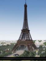 OnePlan Eiffel Tower Render