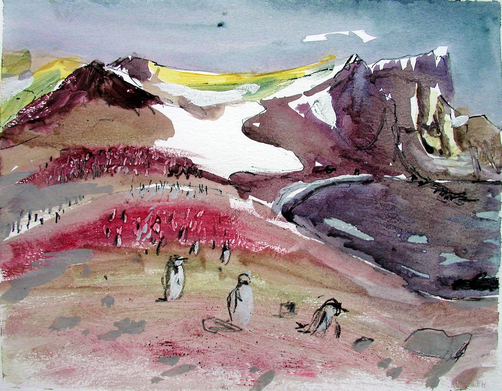 Penguins by Frances Hatch