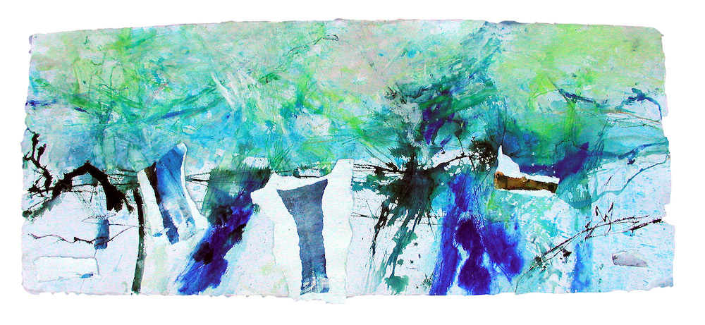 Iceberg Collage by Frances Hatch
