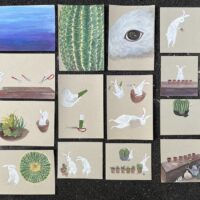 Units Painted on Paper by Yu-Ching Chiu