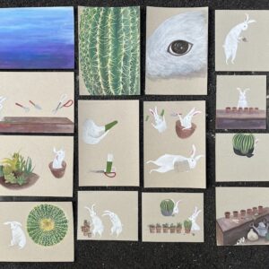 Units Painted on Paper by Yu-Ching Chiu