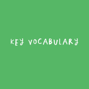 Download an editable word doc with key words for each pathway across all years