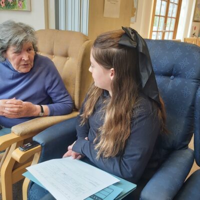 Iona and Norma Talking by Sarah Longley Iona and Norma Talking by Sarah Longley