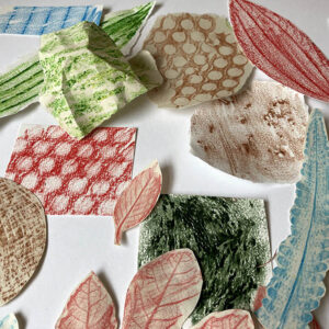 Wax Resist Collage by Tobi Meuwissen