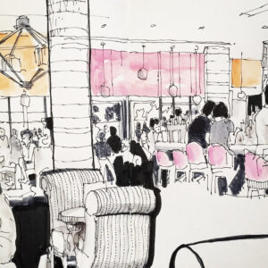 Sketch In Brush Pen by Phil Dean