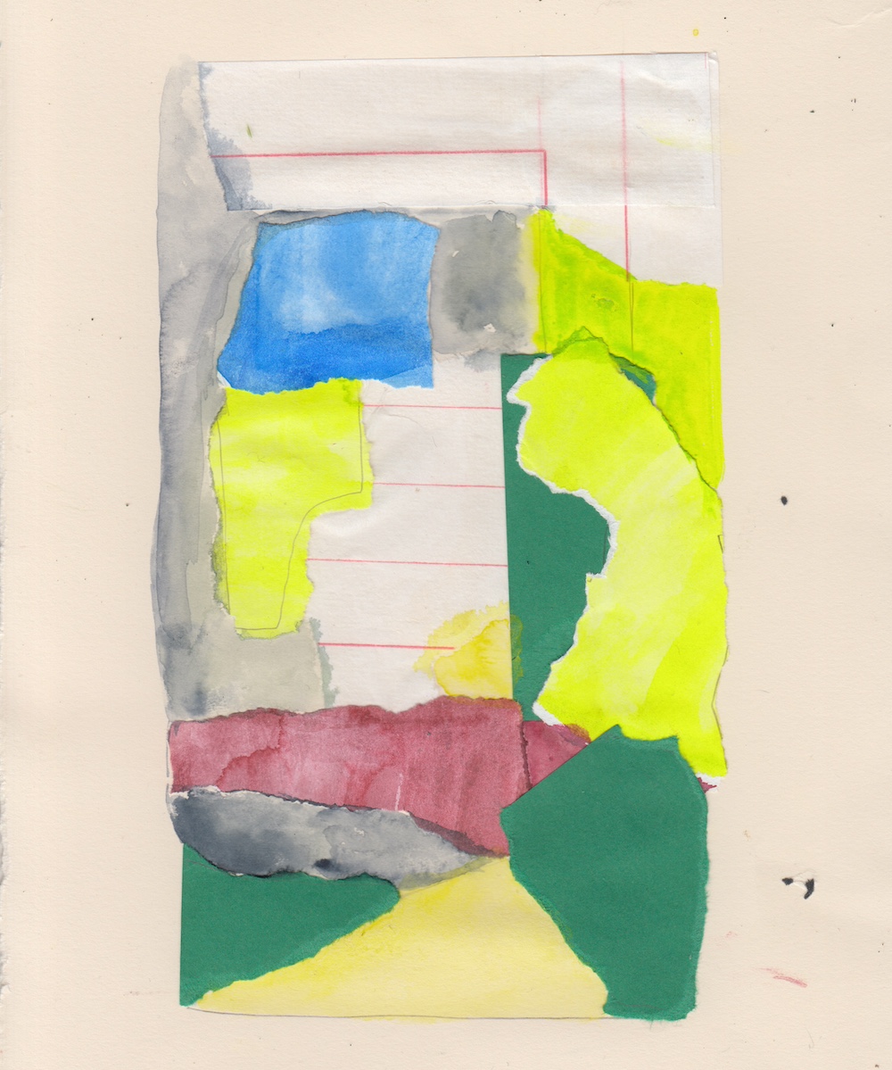 Collage Inspired by Artwork by Joe Gamble