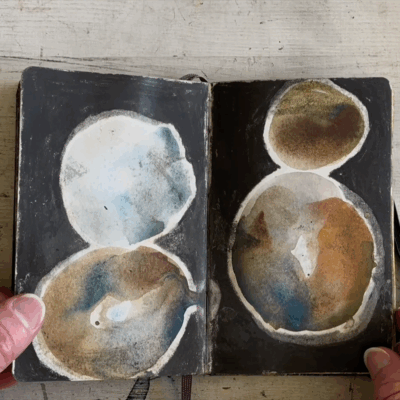 Sketchbook Pages by Morag Thomson Merriman