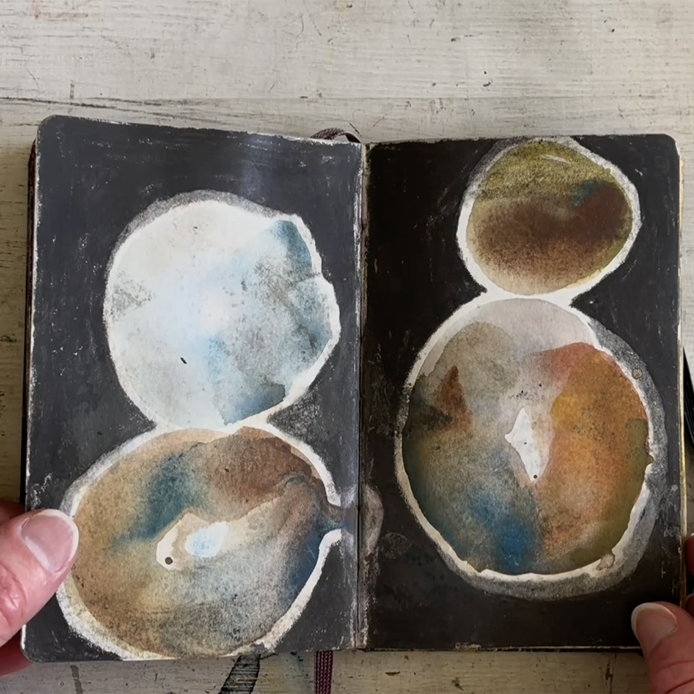 Sketchbook Pages by Morag Thomson Merriman