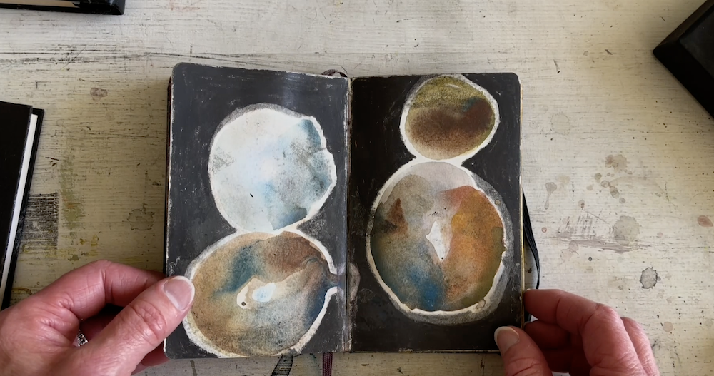 Sketchbook Pages by Morag Thomson Merriman
