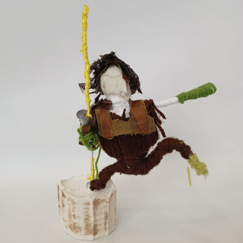 Plinth People Inspired by “Children’s Games” by Pieter Bruegel the Elder by Charlotte Puddephatt