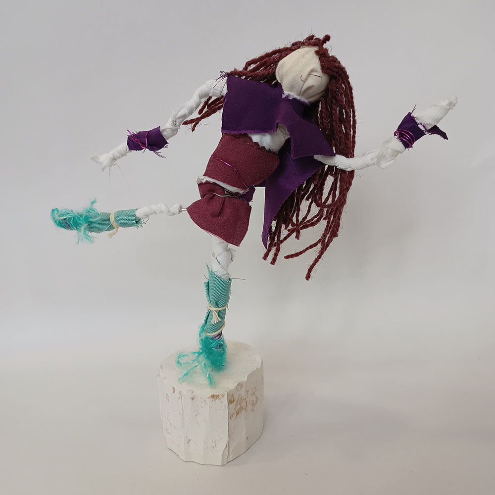 Plinth People Inspired by “Children’s Games” by Pieter Bruegel the Elder by Charlotte Puddephatt