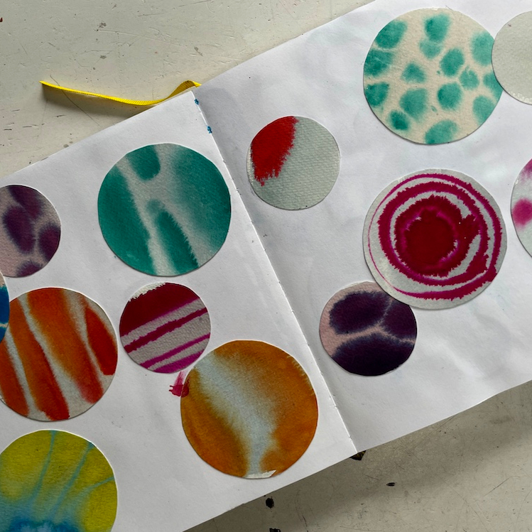 Cut Out Colourful Circles