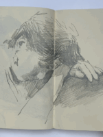 Sketch of a Person by Rowan Briggs Smith