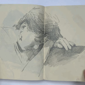 Sketch of a Person by Rowan Briggs Smith