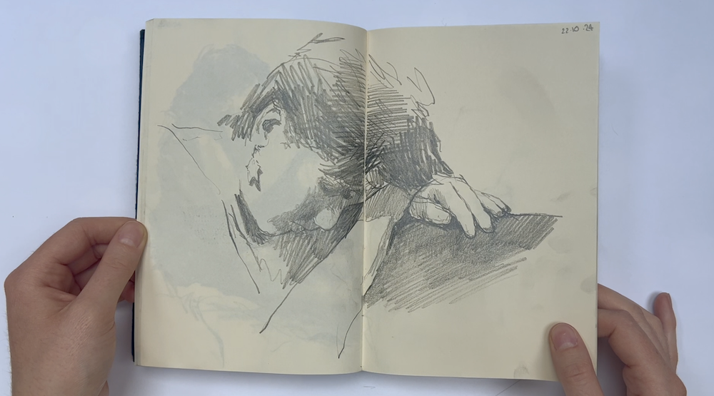 Sketch of a Person by Rowan Briggs Smith