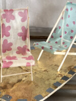Sculpture of deckchairs