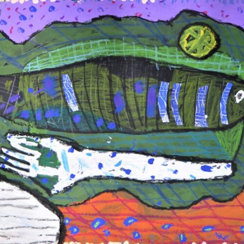 Fish Painting by Jan Miller