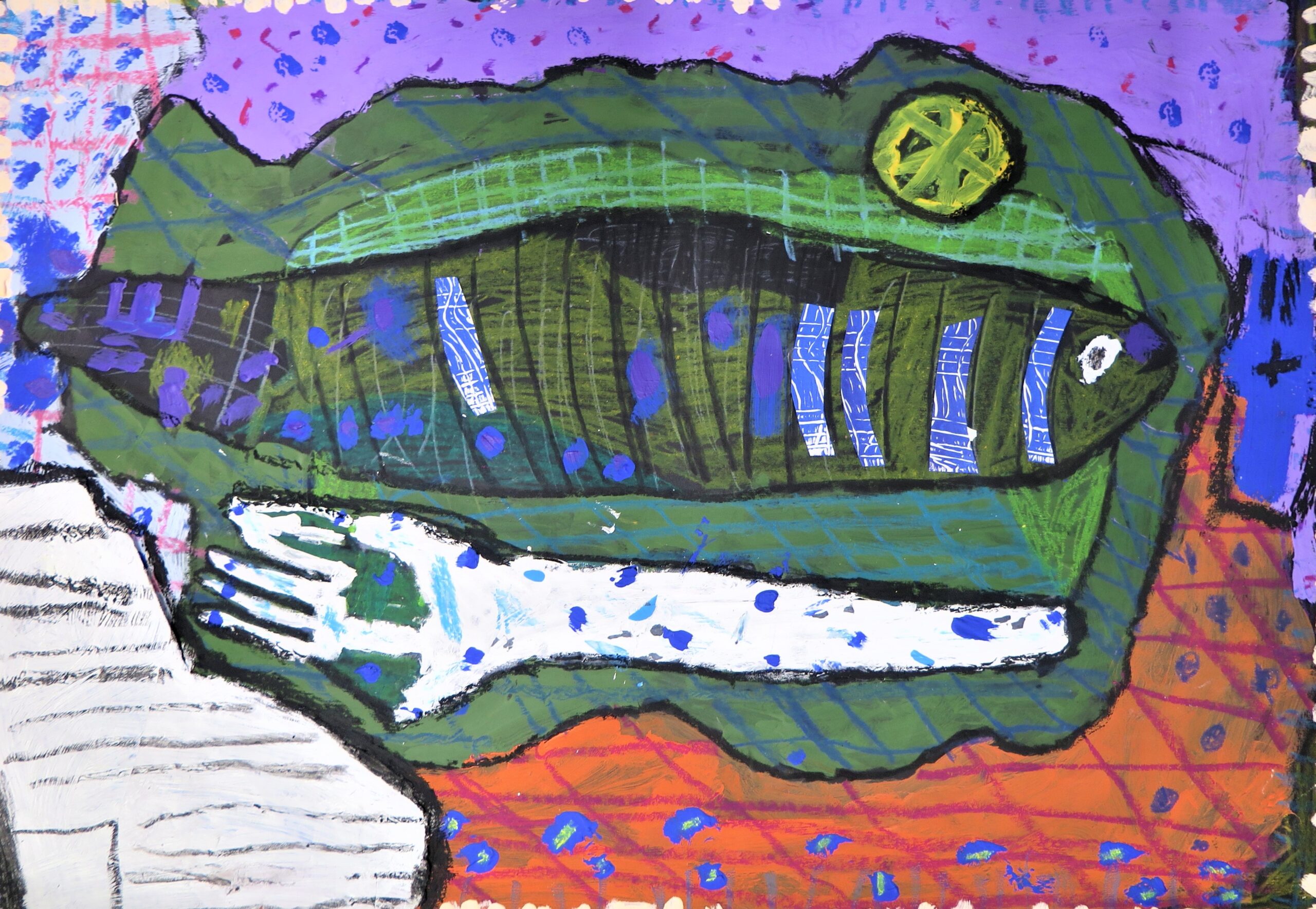 Fish Painting by Jan Miller