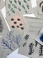 Marks, Shapes and Colours inspired by Artwork