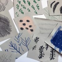 Marks, Shapes and Colours inspired by Artwork