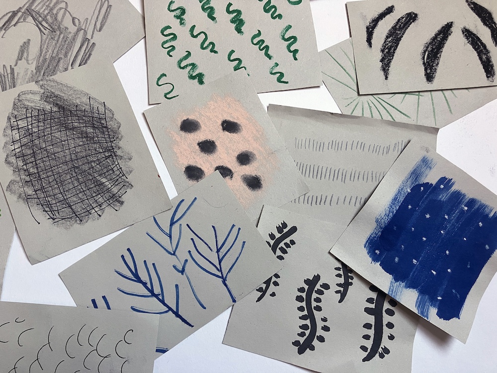 Discover narratives of kindness and explore diverse mark-making through artworks