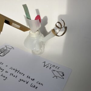 A Sculpture that can hug