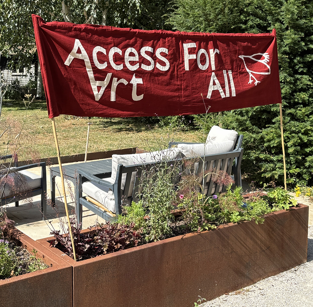 AccessArt Banner saying "AccessArt for All"